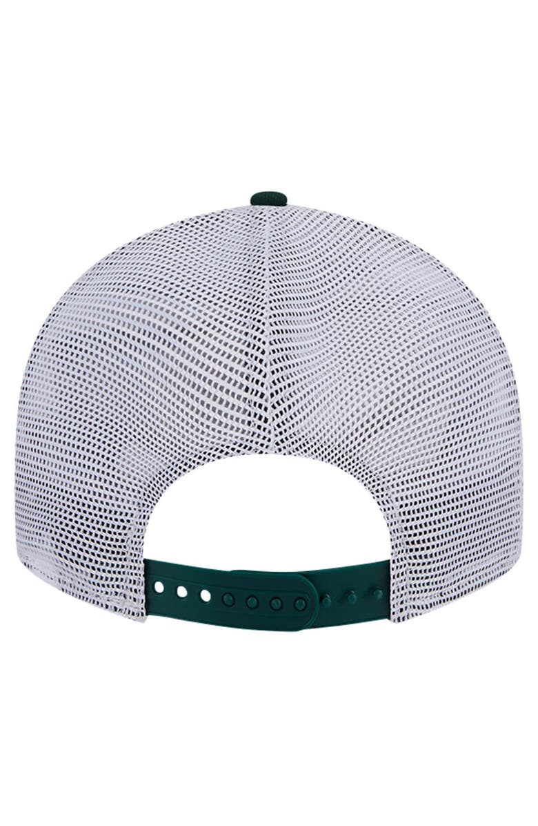 New Era Men's New Era Green Michigan State Spartans Throwback Circle ...