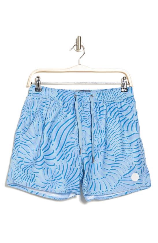 Shop Native Youth Swim Shorts In Blue