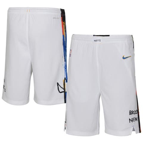 Brooklyn Nets Nike Association Swingman Shorts - Mens