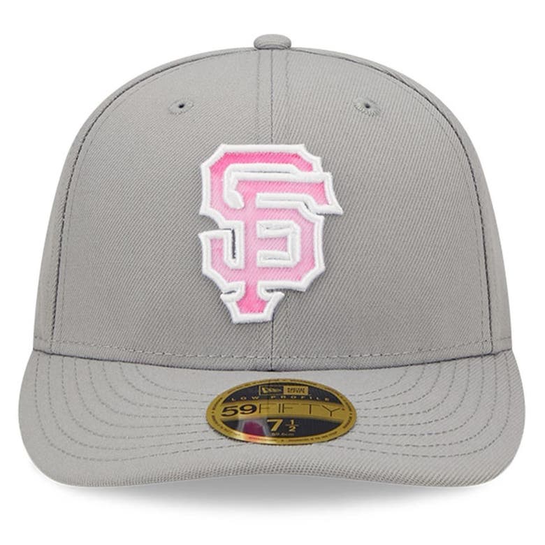 New Era Grey San Francisco Giants 2022 Mother's Day On-field Low Profile  59fifty Fitted Hat