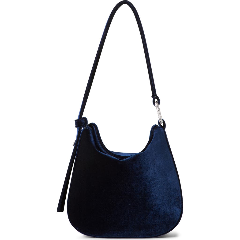 AKRIS AKRIS MINI ANNA VELVET HOBO BAG