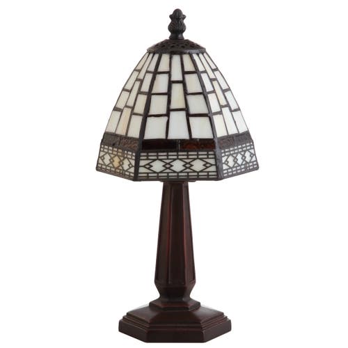 Shop Jonathan Y Carter Led Table Lamp In Bronze