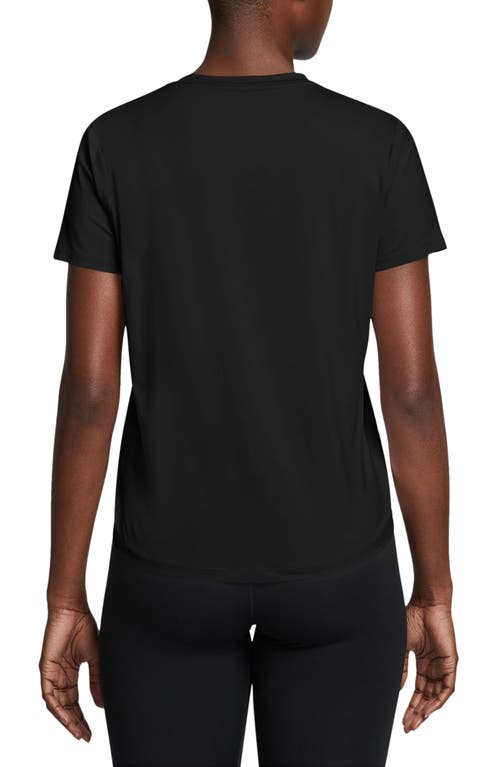 Nike One Classic Dri-fit Training Top In Black/black