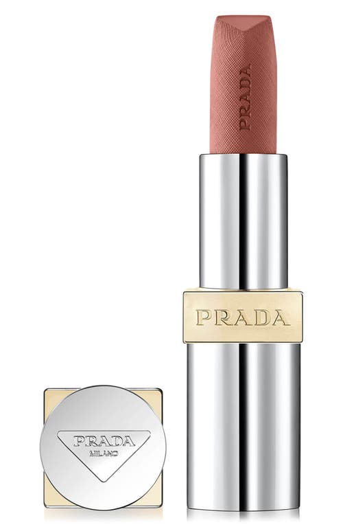 Prada Monochrome Hyper Matte Refillable Lipstick in B01 Argile - Beige Brown at Nordstrom