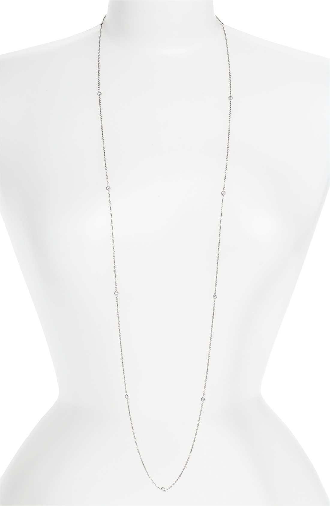 Roberto Coin Diamond Station Necklace (Nordstrom Exclusive) Nordstrom