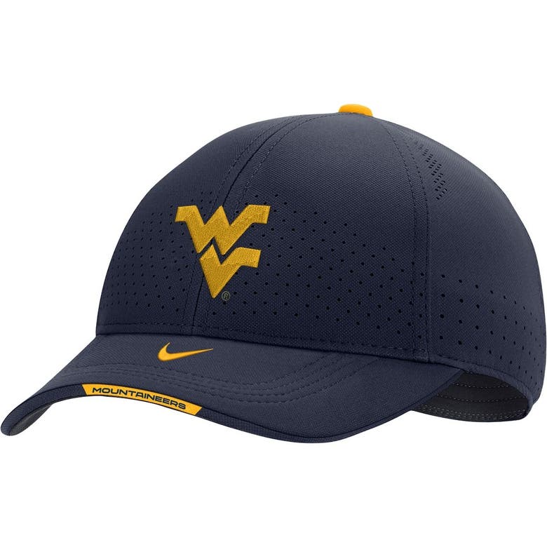 Nike Kids' Youth  Navy West Virginia Mountaineers 2023 Sideline Legacy91 Adjustable Hat