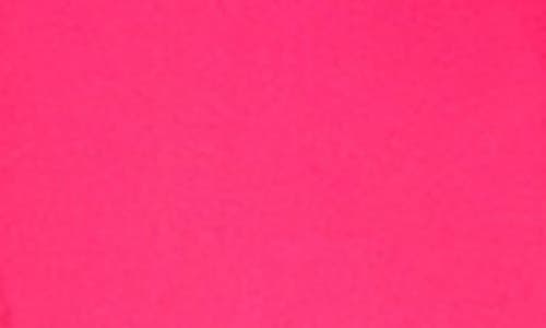 English Factory Ruffle Sleeve Tiered Cotton Top In Fuchsia