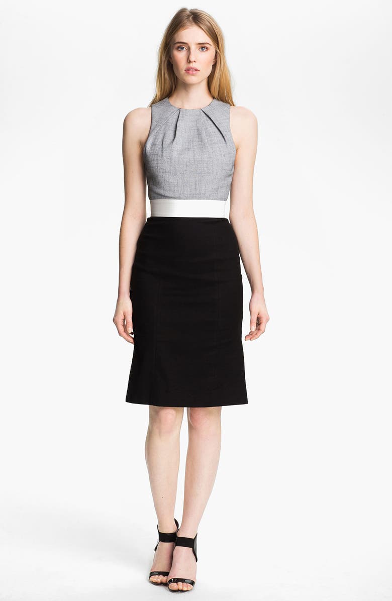 L'AGENCE Pleated Bodice Dress | Nordstrom