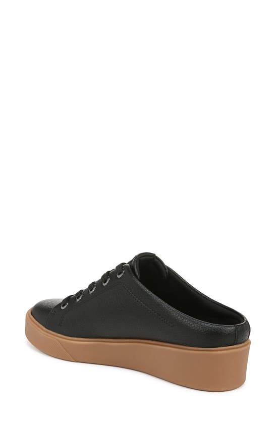 Naturalizer Morrison-mule Sneakers In Black Leather
