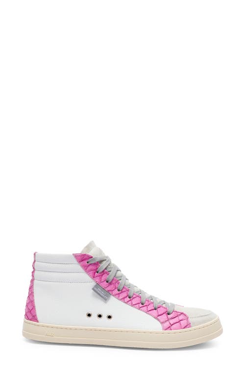 P448 Project Sustainable Skate High Top Sneaker In New Pink