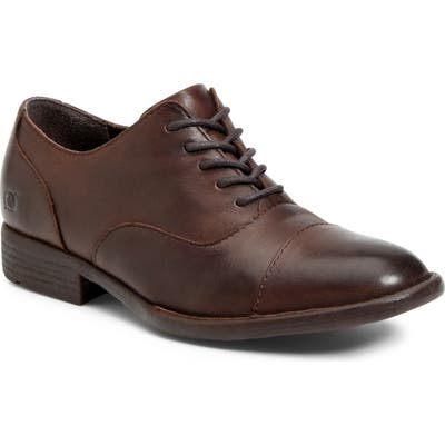 B?rn Marc Cap Toe Oxford, Brown
