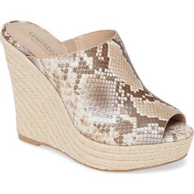 Charles By Charles David Andes Espadrille Mule, Brown
