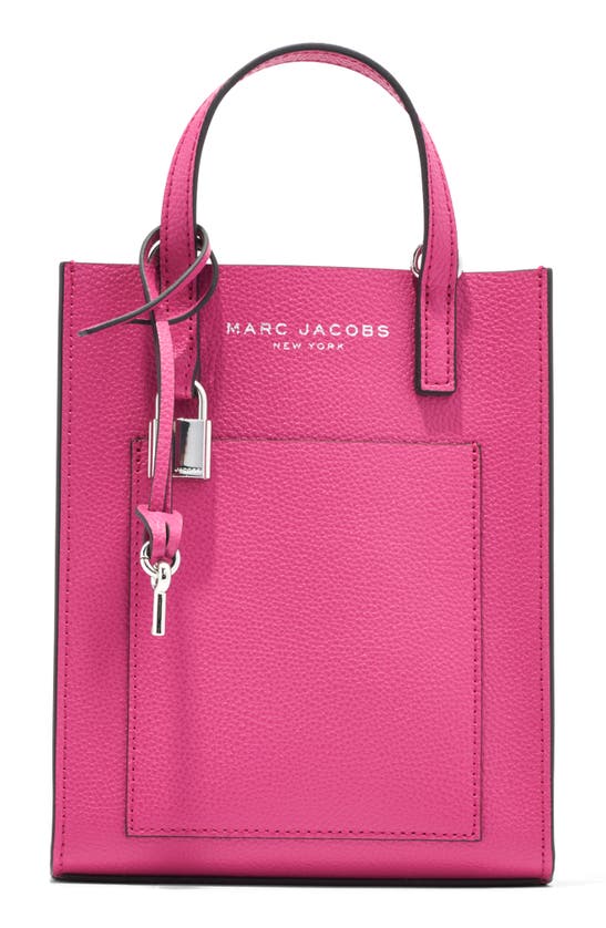 Marc Jacobs Micro Leather Tote In Cactus Flower