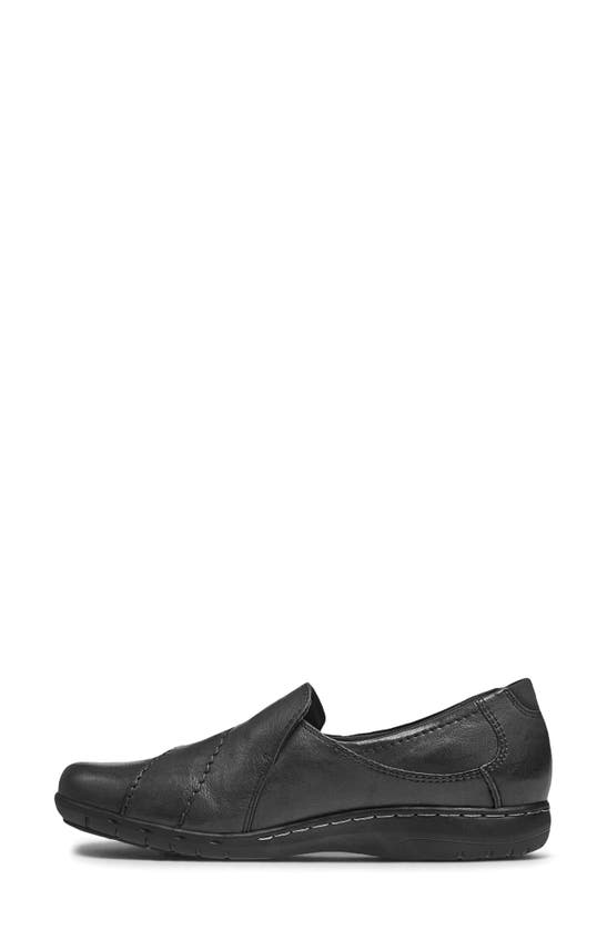 Shop Rockport Cobb Hill Paulette Slip-on In Black