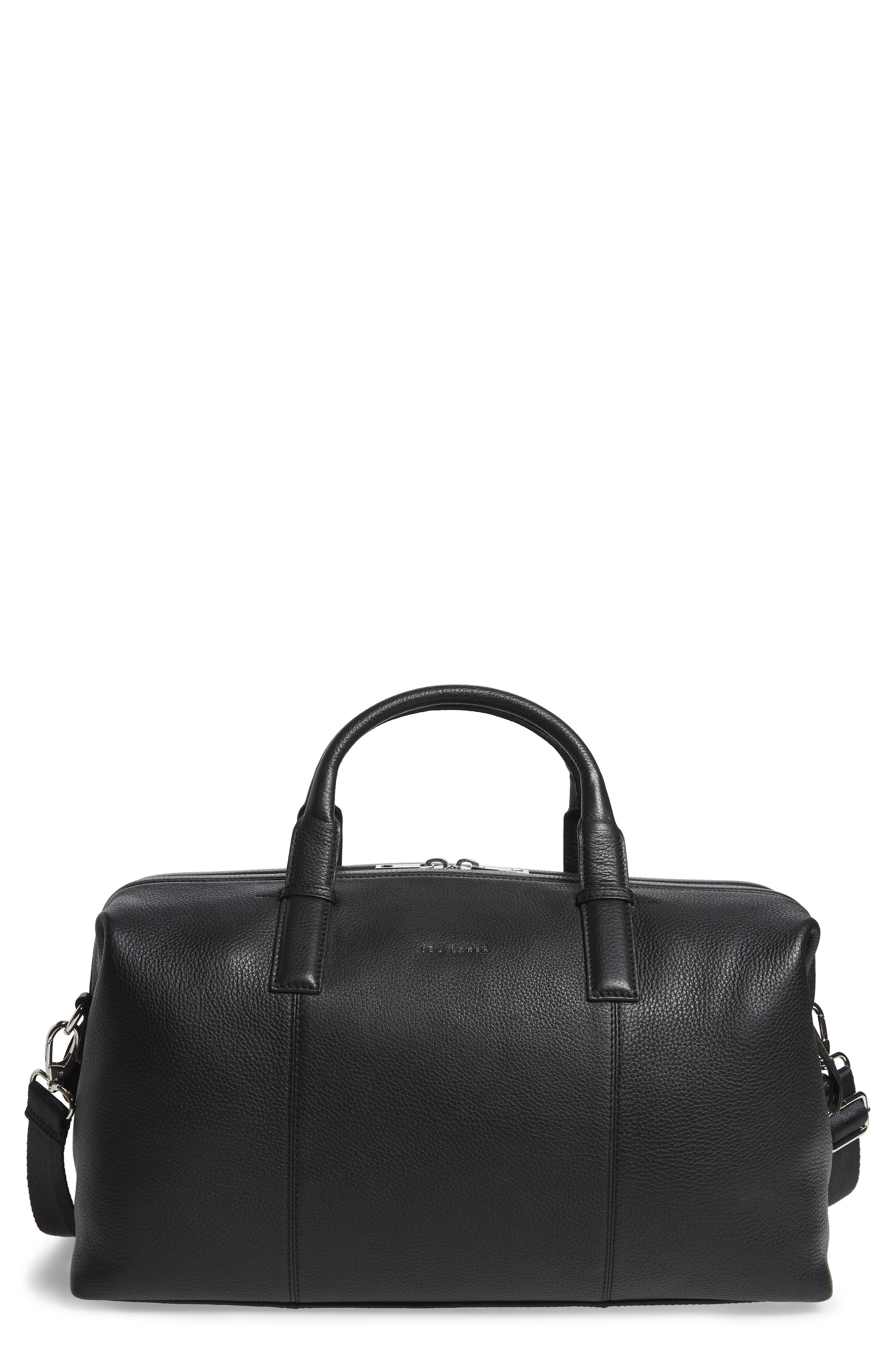 Ted Baker London Bagtron Leather Duffle Bag Nordstrom