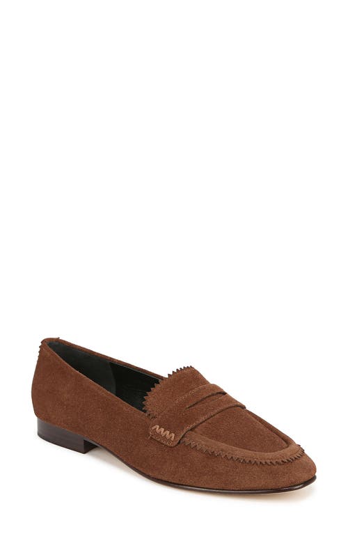 Shop Veronica Beard Alyssa Penny Loafer In Cedar