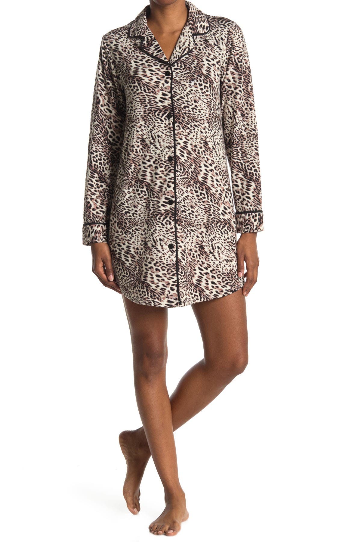 Animal print sleep shirt Clearance