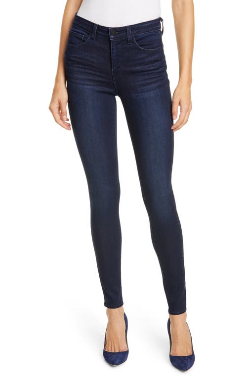 L'AGENCE Marguerite Skinny Jeans in Marino Blue