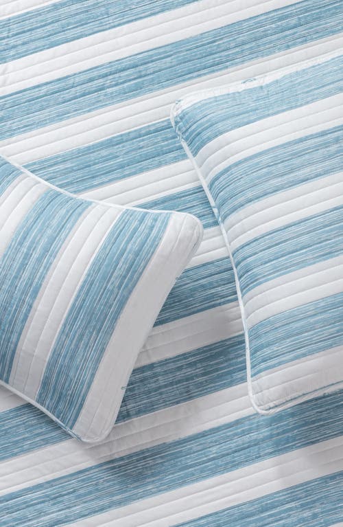 Woven & Weft Coastal 3-piece Quilt Set In Blue