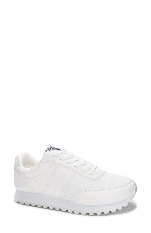 Dirty Laundry Desert Dog Quilted Sneaker in White