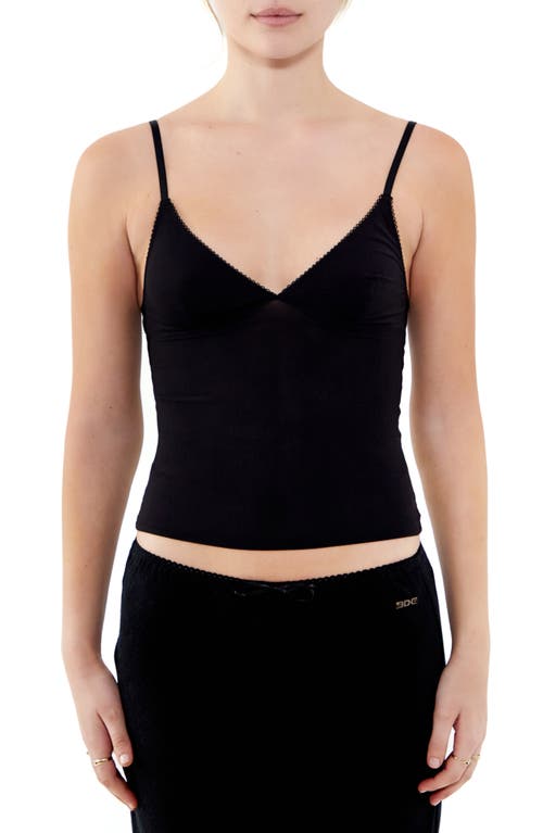 Shop Bdg Urban Outfitters Je T'aime Camisole In Black