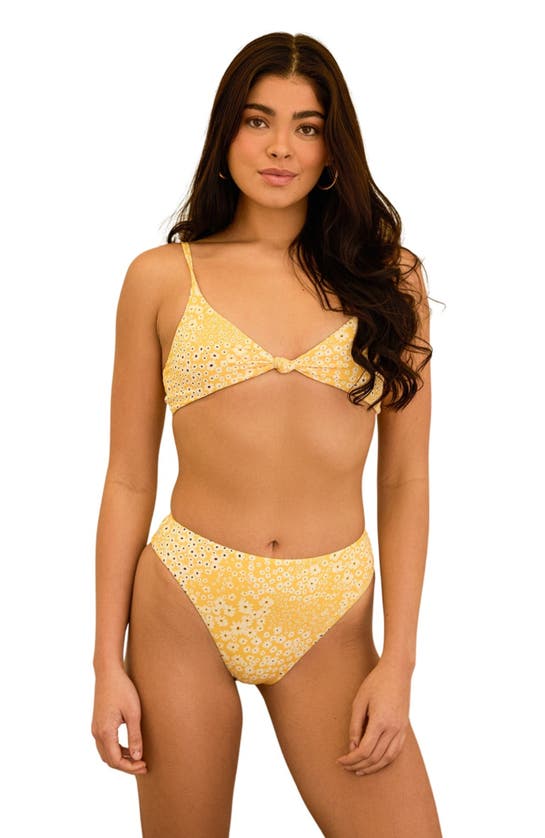 Shop Dippin Daisys Seashore Bottom In Golden Ditsy