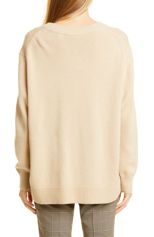 Shop Hugo Boss Frynnie V-neck Cashmere Sweater In Maple