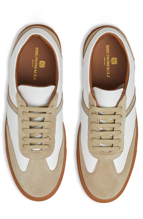 Shop Bruno Magli Baccio Sneaker In White