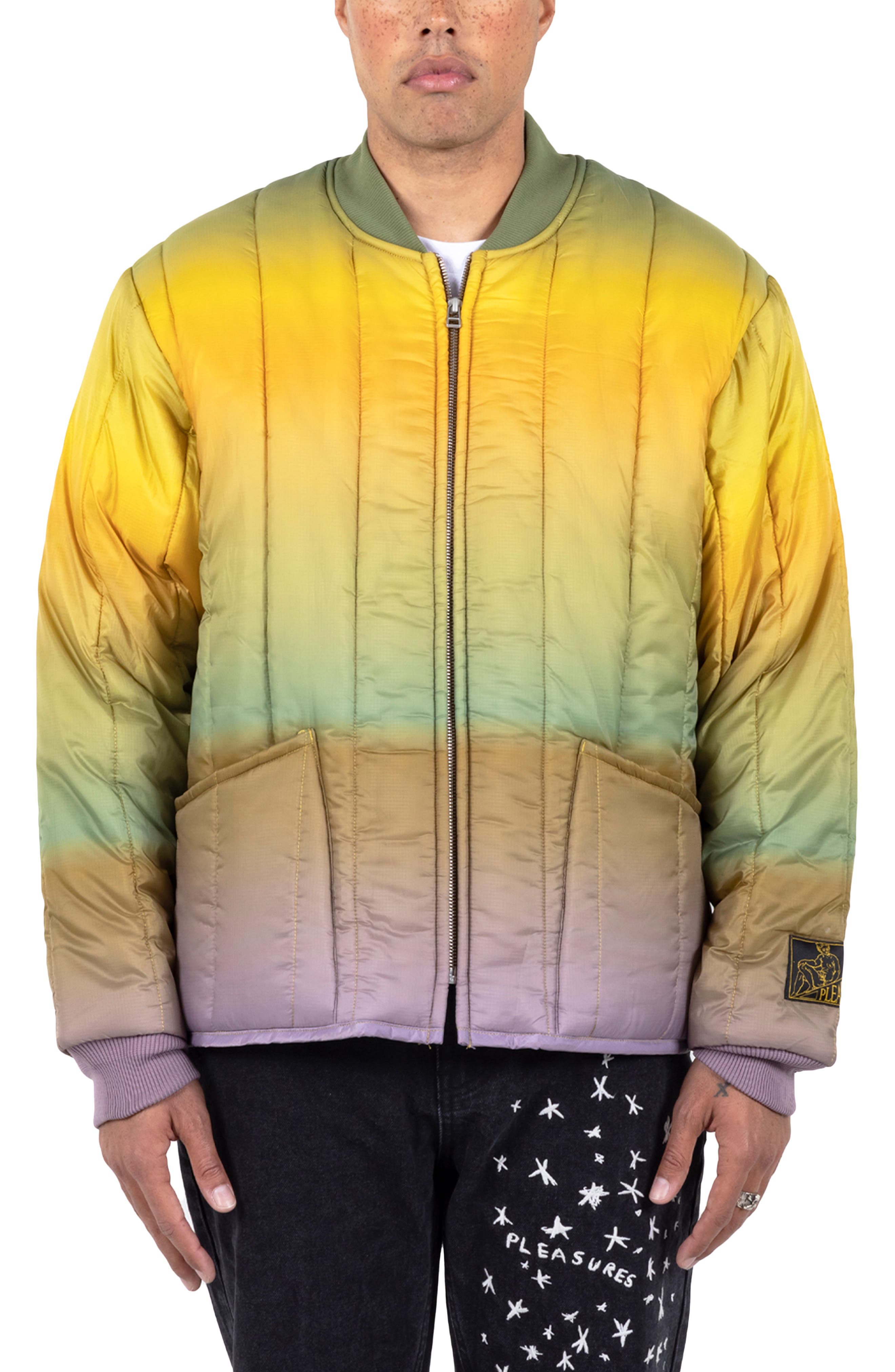 PLEASURES Incense Work Puffer Jacket | Nordstrom