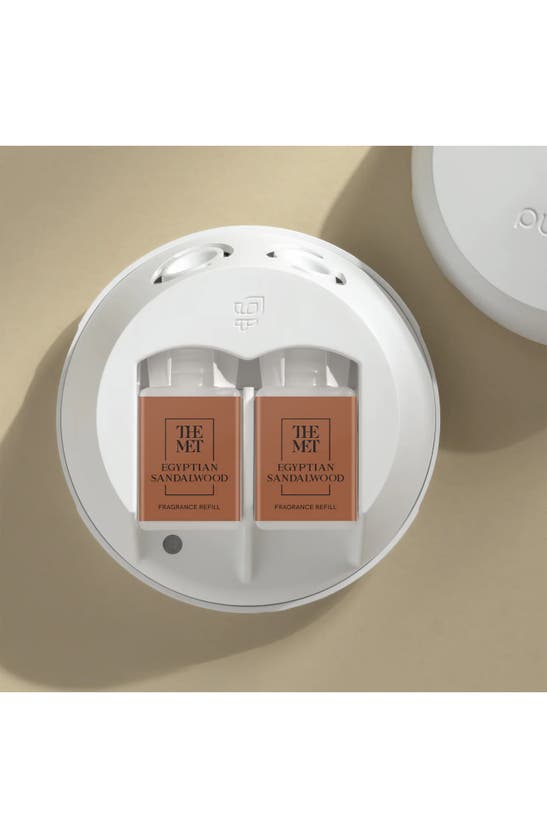 Pura X The Met Egyptian Sandalwood 2-pack Diffuser Fragrance Refills In Egyptian Sandalwood
