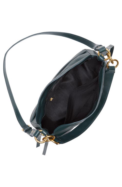 Vince Camuto Noemy Leather Shoulder Bag In Blue