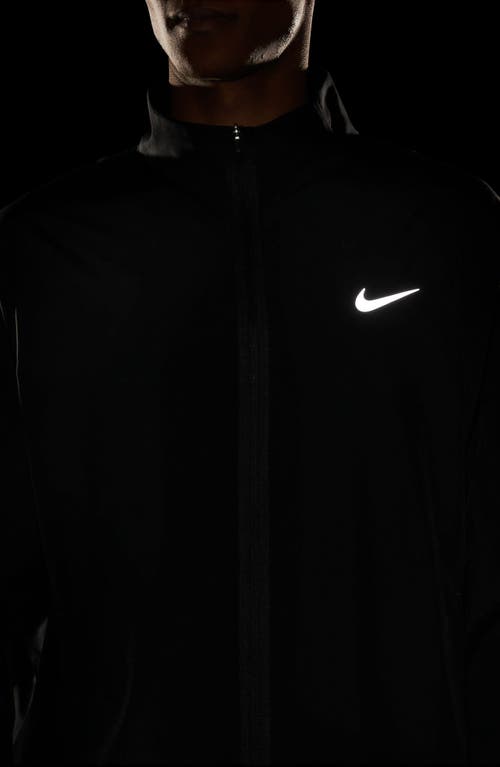 Shop Nike Form Dri-fit Versatile Jacket In Black/silver