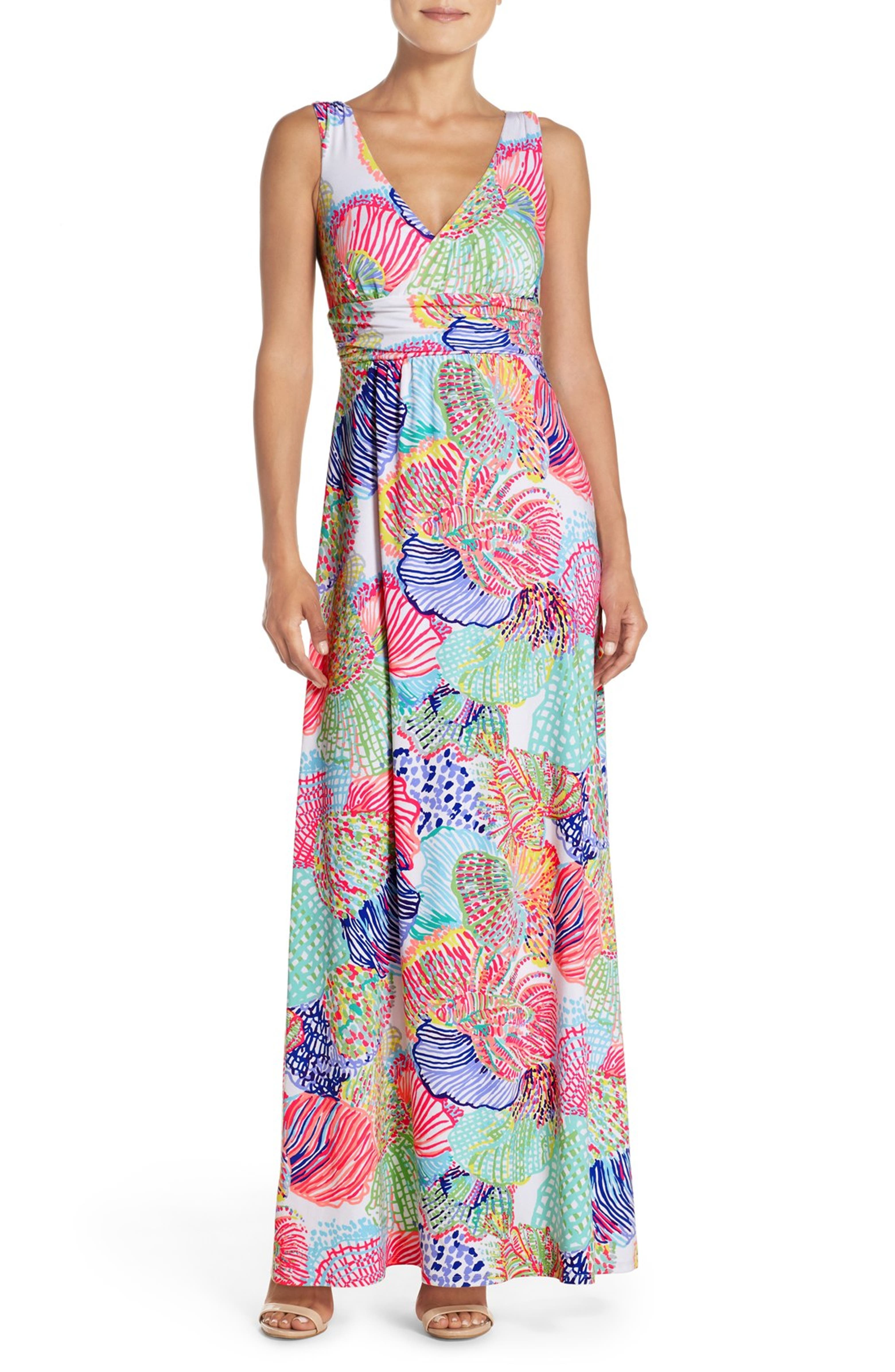 Lilly Pulitzer® 'Sloane' Print Jersey Maxi Dress | Nordstrom