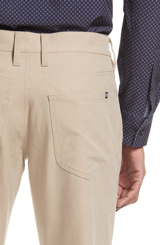 Travis Mathew Open To Close Performance Pants In Heather Khaki