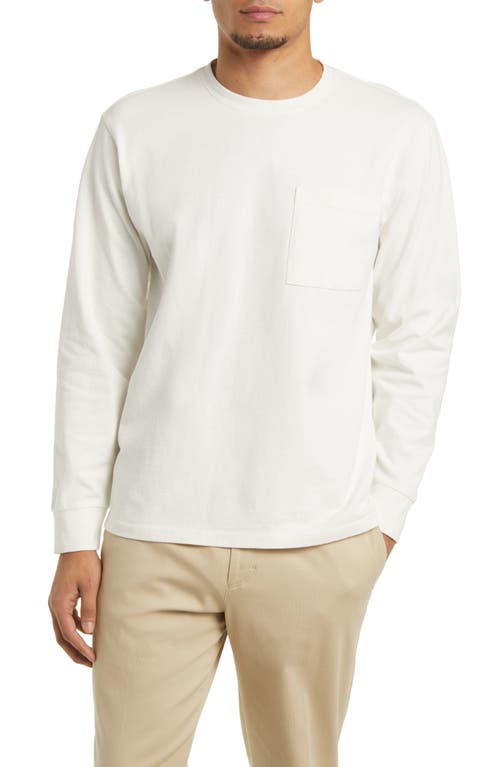 Rails Cyd Long Sleeve Cotton T-Shirt White at Nordstrom,