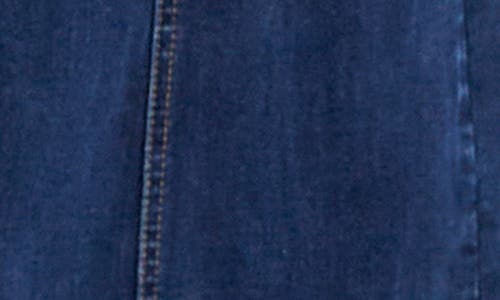 Wash Lab Denim Noelle Long Sleeve Denim Midi Dress In Noelle Blue