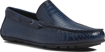 Franzini Adigetto - Mocassini Allacciati In Camoscio Blu - Taglia 44