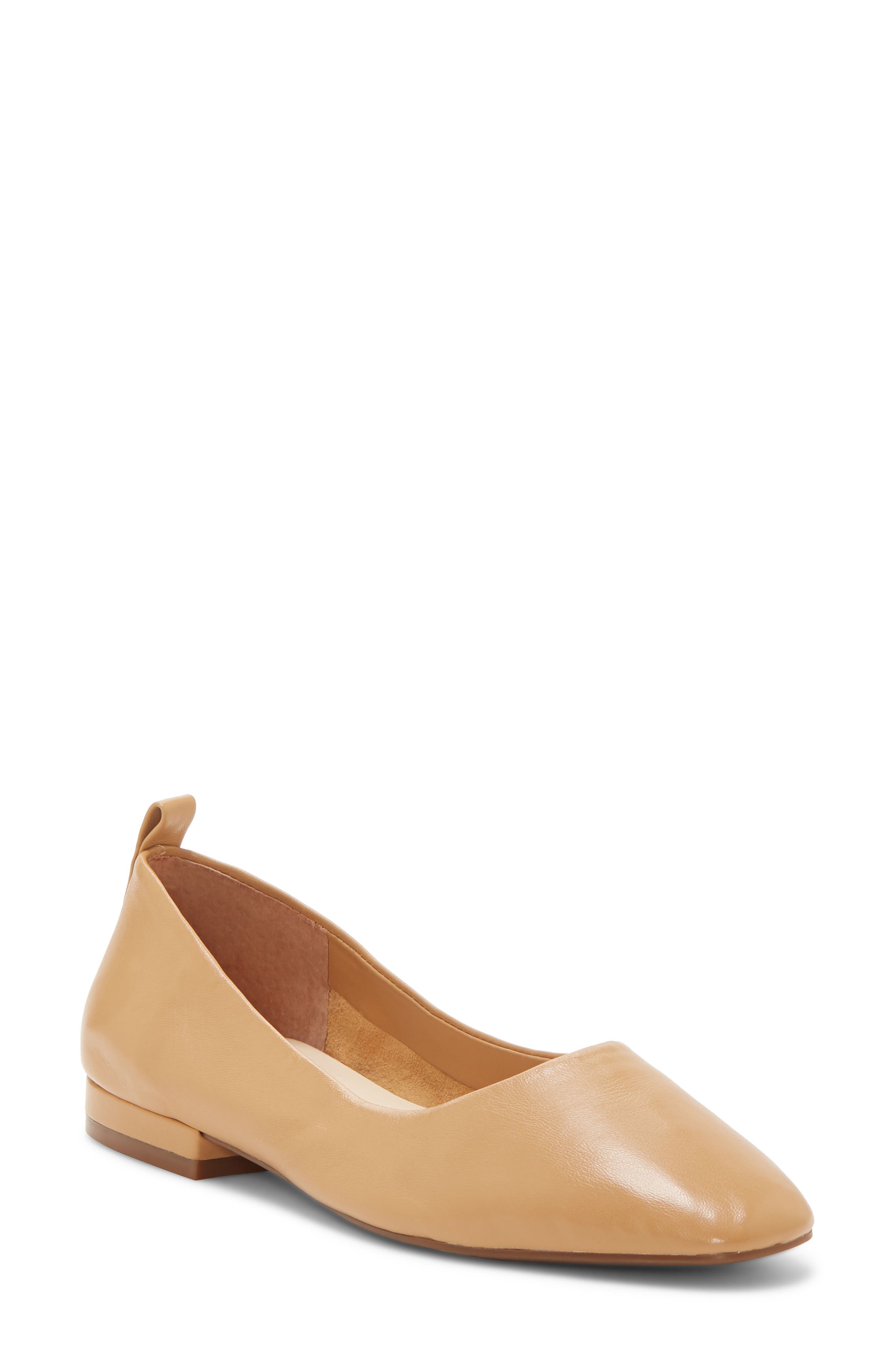 Enzo Angiolini Lydian Skimmer Flat, Beige