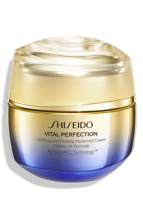 Shiseido Vital Perfection Uplifting and Firming Advanced Cream in Regular at Nordstrom, Size 1.7 Oz