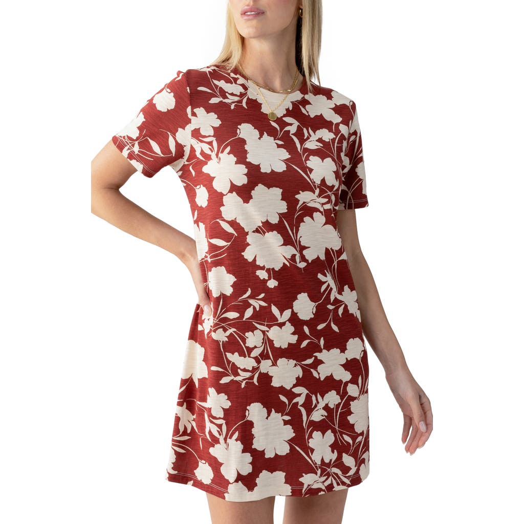 Sanctuary The Only One Print T-shirt Dress In Warm Vista