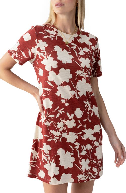 The Only One Print T-Shirt Dress in Warm Vista