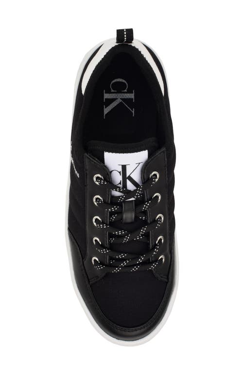 Shop Calvin Klein Austie Platform Sneaker In Black