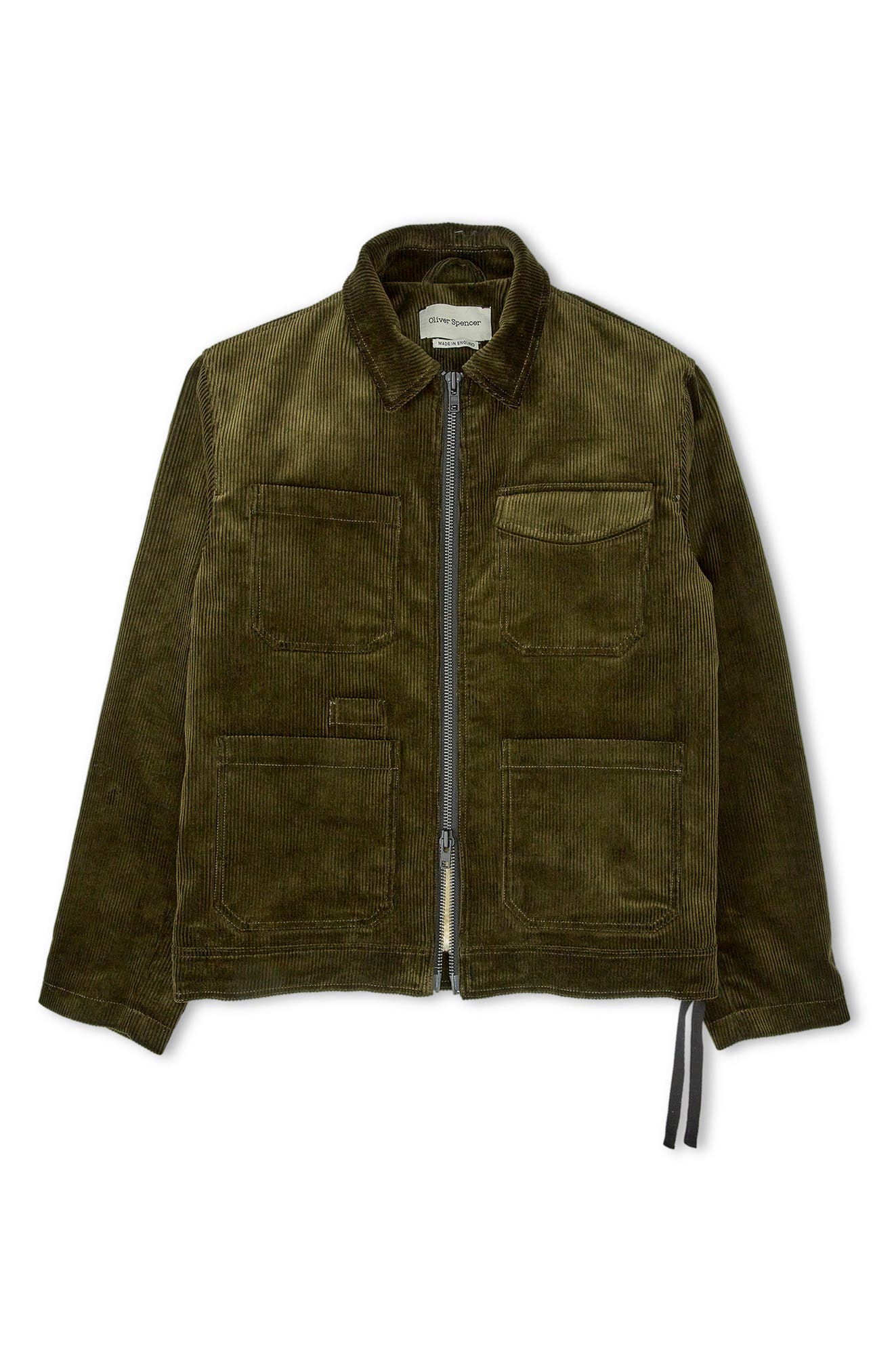 oliver spencer suede jacket