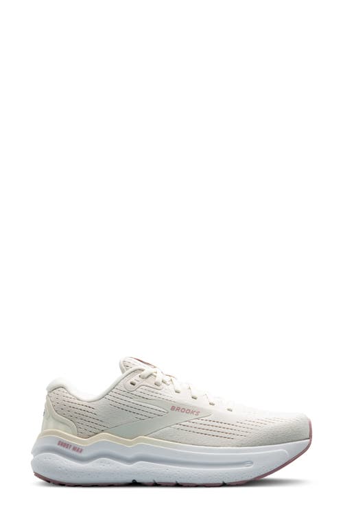 Shop Brooks Ghost Max 2 Running Shoe In Coconut Milk/gray/zephyr