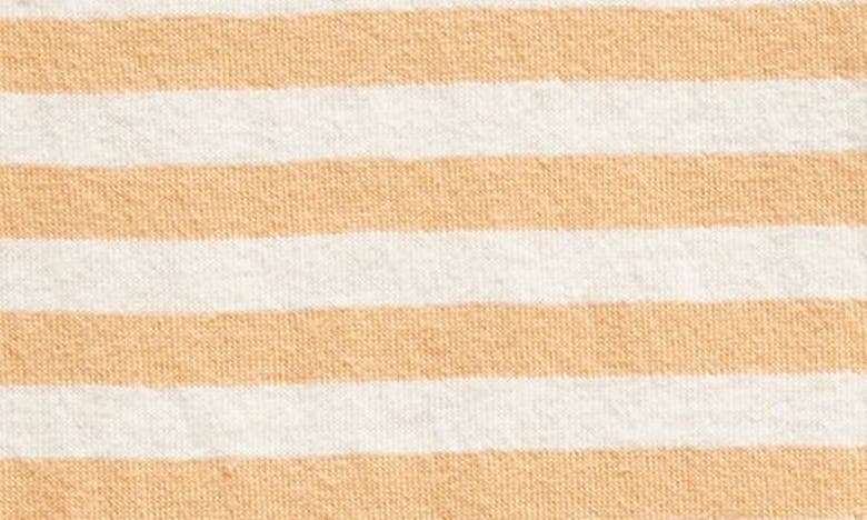 Shop Nordstrom Reversible Cotton Romper In Beige Oatmeal Tan Stripe