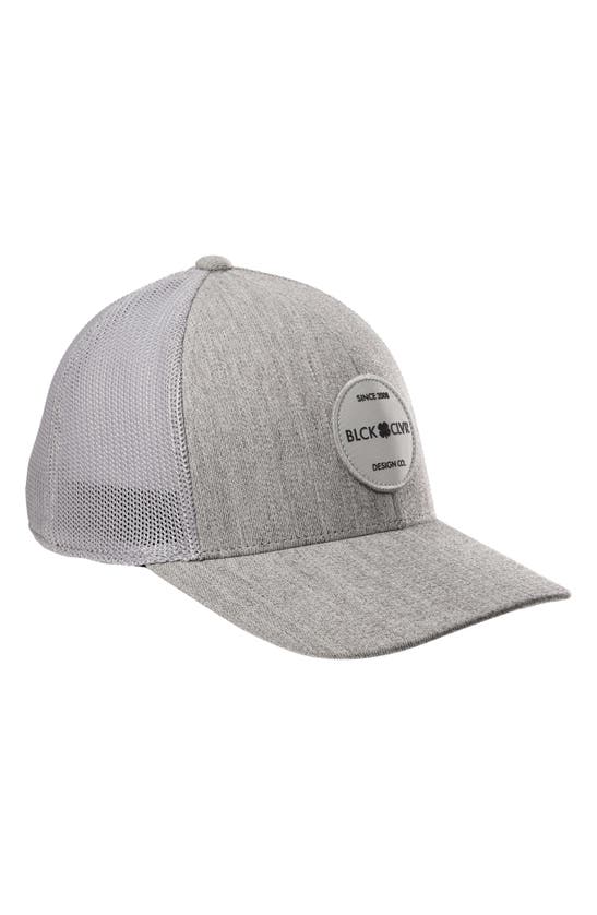 Shop Black Clover Engraved 1 Trucker Snapback Hat In Grey