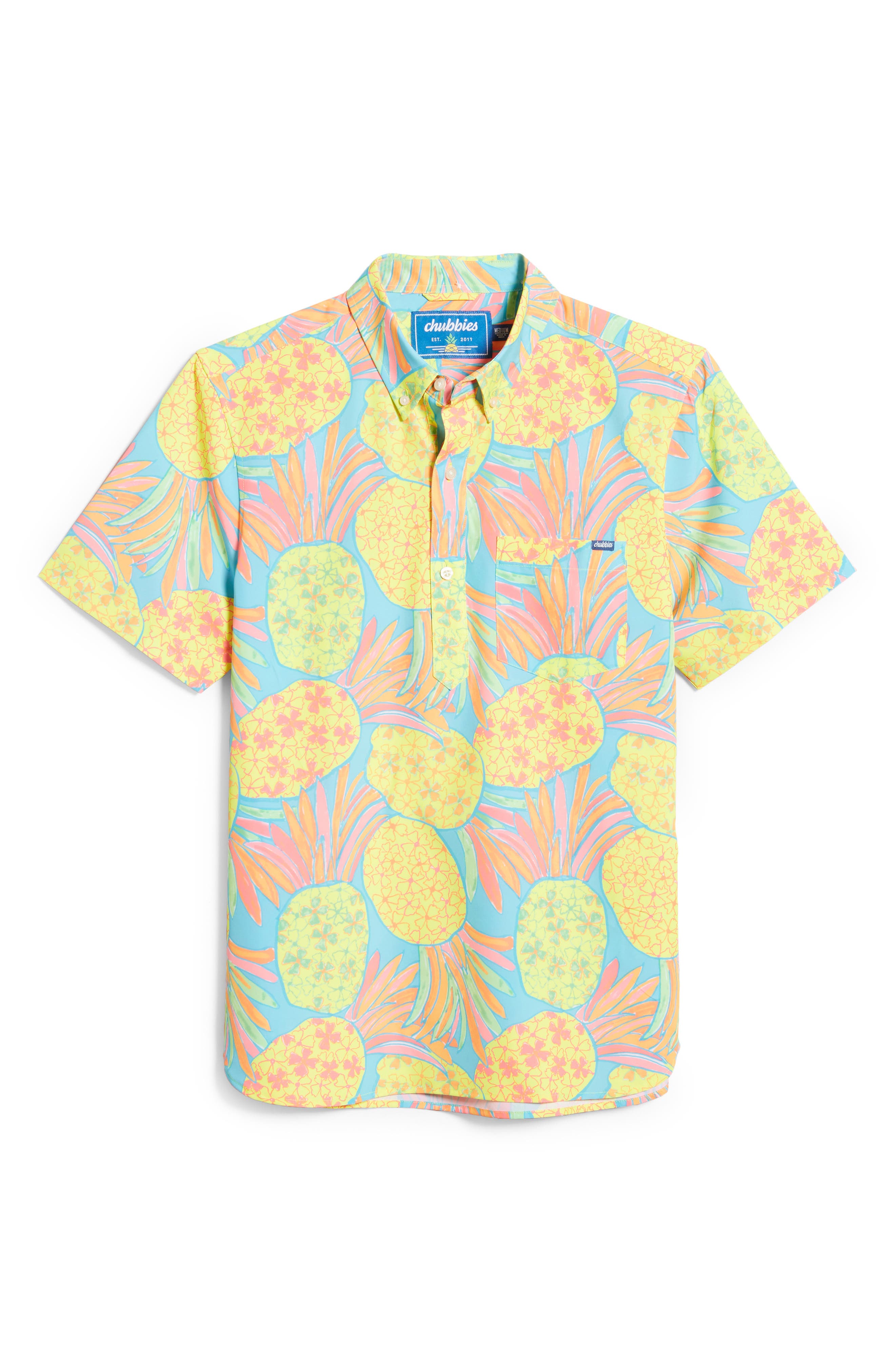 chubbies pineapple shirt