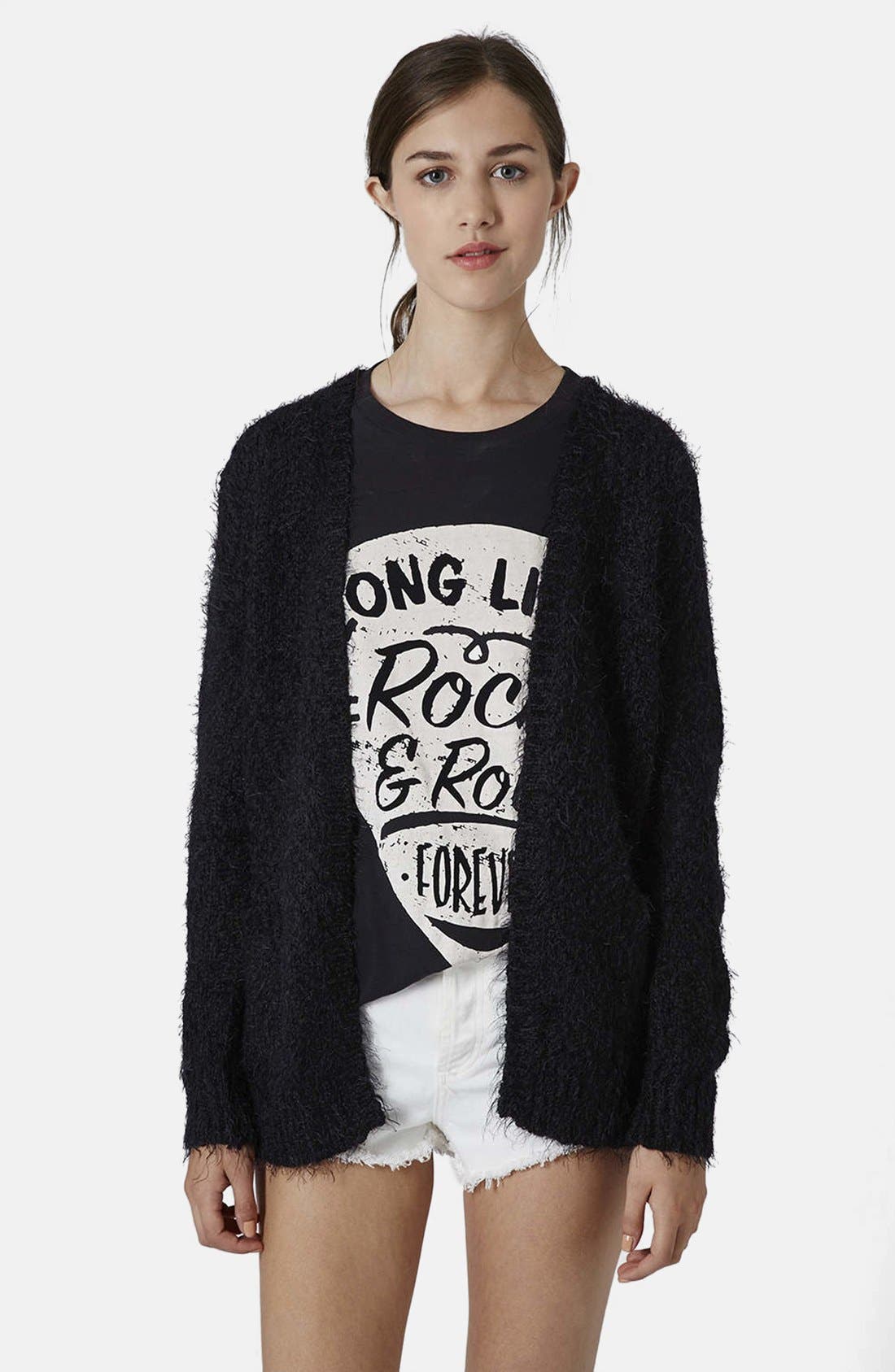 Fluffy Knit Cardigan Nordstrom