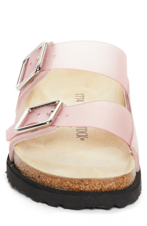 Shop 1774 Birkenstock Arizona Buckle Slide Sandal In Chintz Rose