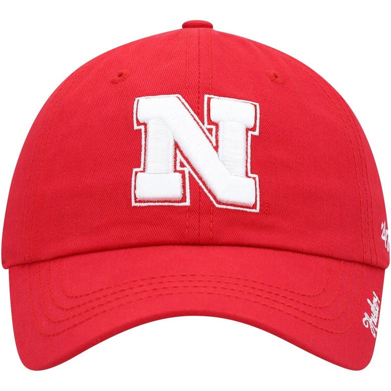 47 BRAND '47 SCARLET NEBRASKA HUSKERS MIATA CLEAN UP LOGO ADJUSTABLE HAT